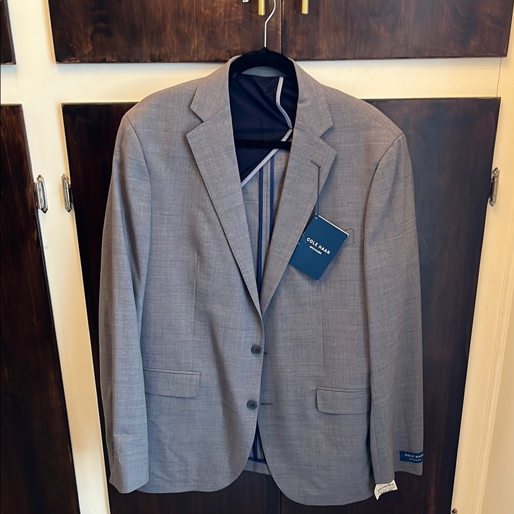 Cole Haan Men's Gray Blazer / Suit Jacket - 44 long